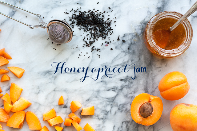 Honey apricot jam with tea | Janice Lawandi @ kitchen heals soul